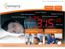 Tablet Screenshot of hyperspring.com